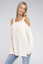 Load image into Gallery viewer, Off The  Shoulder Sweater
