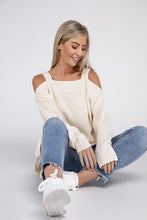 Load image into Gallery viewer, Off The  Shoulder Sweater
