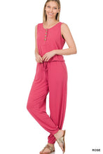 Load image into Gallery viewer, Sleeveless Jogger Jumpsuit
