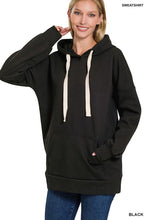 Load image into Gallery viewer, Oversized Hoodie Longline Sweatshirt
