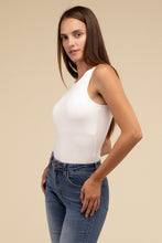 Load image into Gallery viewer, Boat Neck Sleeveless Padded Bodysuit
