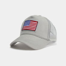 Load image into Gallery viewer, American Flag Unisex Trucker Hat
