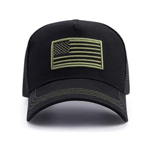 Load image into Gallery viewer, American Flag Unisex Trucker Hat
