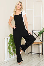 Load image into Gallery viewer, Wide Leg Premium Cotton Rib Overalls
