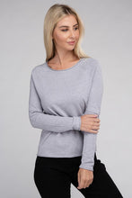 Load image into Gallery viewer, Viscose Round Neck Basic Sweater
