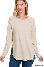 Load image into Gallery viewer, Melage Baby Waffle Long Sleeve Top
