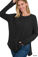 Load image into Gallery viewer, Melage Baby Waffle Long Sleeve Top
