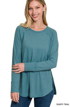 Load image into Gallery viewer, Melage Baby Waffle Long Sleeve Top
