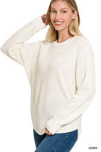 Load image into Gallery viewer, Round Neck Basic Sweater
