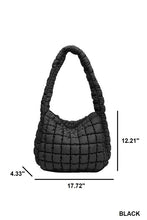 Load image into Gallery viewer, Puff Quilted Crossbody Shoulder Bag
