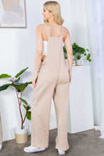 Load image into Gallery viewer, Wide Leg Premium Cotton Rib Overalls

