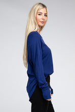 Load image into Gallery viewer, Cotton Raglan Sleeve Thumbhole Top
