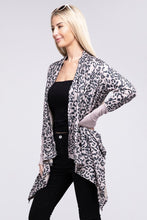 Load image into Gallery viewer, Leopard Print Open Front Cardigan
