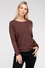 Load image into Gallery viewer, Viscose Round Neck Basic Sweater
