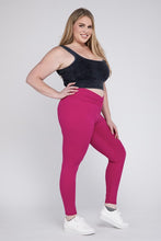 Load image into Gallery viewer, Plus V Waist Full Length Leggings
