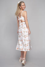 Load image into Gallery viewer, Frenchy Tied Backless Floral Cami Dress
