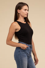 Load image into Gallery viewer, Boat Neck Sleeveless Padded Bodysuit
