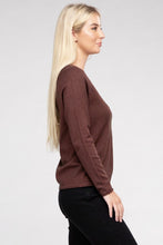 Load image into Gallery viewer, Viscose Round Neck Basic Sweater
