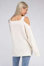 Load image into Gallery viewer, Off The  Shoulder Sweater
