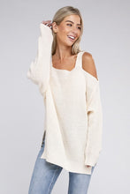 Load image into Gallery viewer, Off The  Shoulder Sweater
