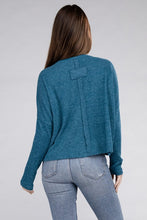 Load image into Gallery viewer, Ribbed Dolman Long Sleeve Sweater
