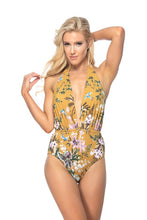 Load image into Gallery viewer, ONE PIECE SUNSHINE FLORAL PRINT SWIMSUIT
