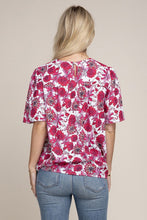 Load image into Gallery viewer, Flutter Sleeve Floral Top
