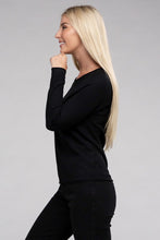 Load image into Gallery viewer, Viscose Round Neck Basic Sweater
