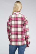 Load image into Gallery viewer, Plaid Front Pocket Shacket
