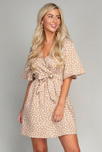 Load image into Gallery viewer, Allover Print Belted Dress
