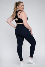 Load image into Gallery viewer, Plus Size V Waist Full Length Leggings
