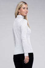 Load image into Gallery viewer, Ribbed Turtle Neck Long Sleeve Top
