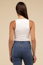 Load image into Gallery viewer, Boat Neck Sleeveless Padded Bodysuit
