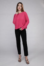 Load image into Gallery viewer, Ribbed Dolman Long Sleeve Sweater
