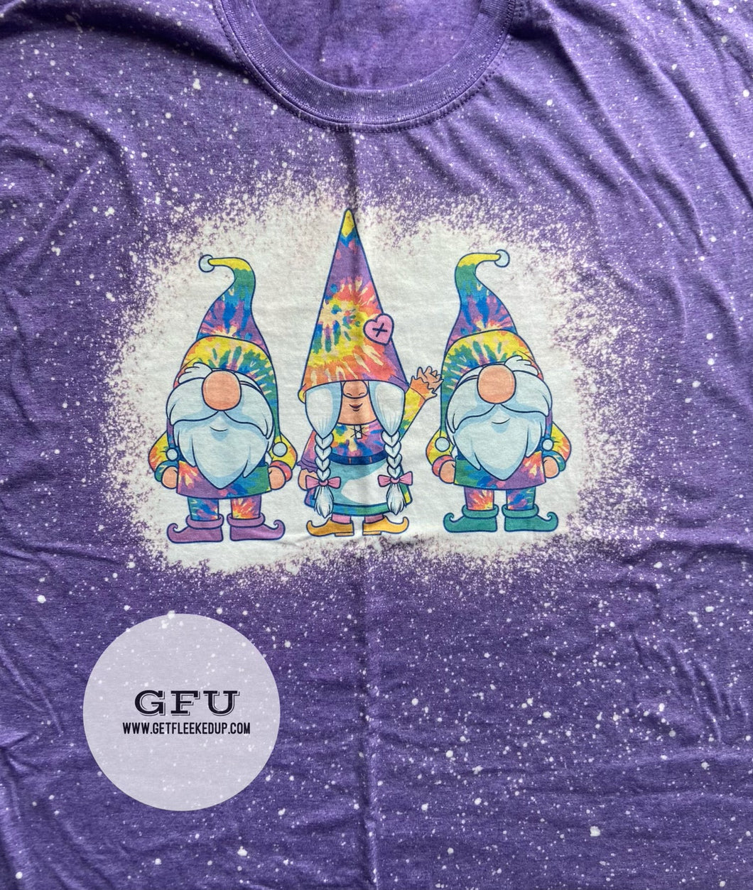 Tie-dye Gnome Shirt